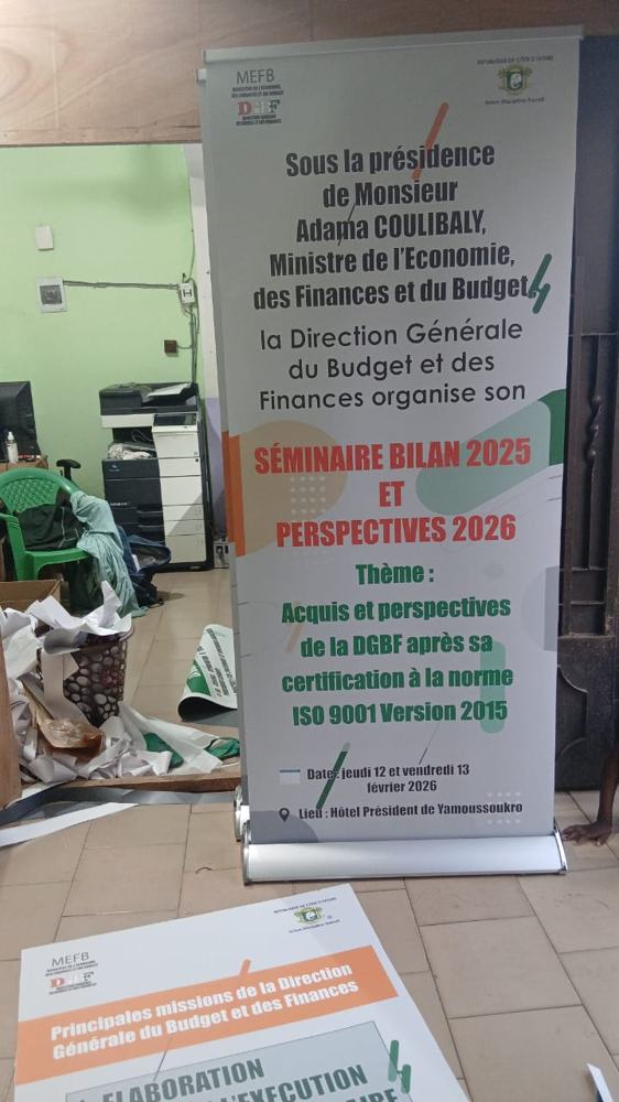 DGBF · Roll-up du séminaire Bilan 2025 et perspectives 2026